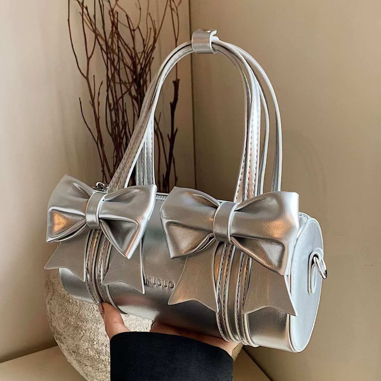 Y2K Big bow Retro Handbag