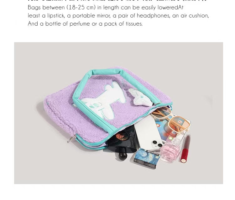 Y2K Rabbit cartoon pattern Handbag