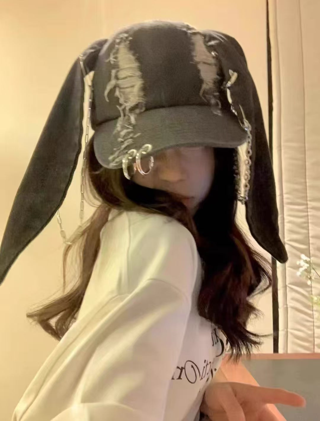Y2K Rabbit Ear Hat