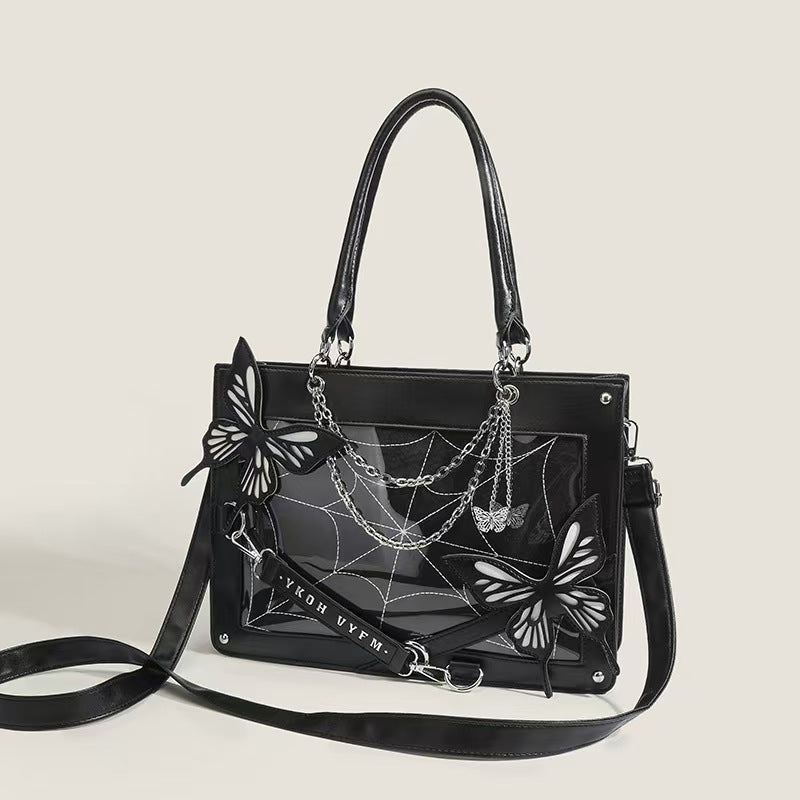 Y2K Gothic butterfly Handbag