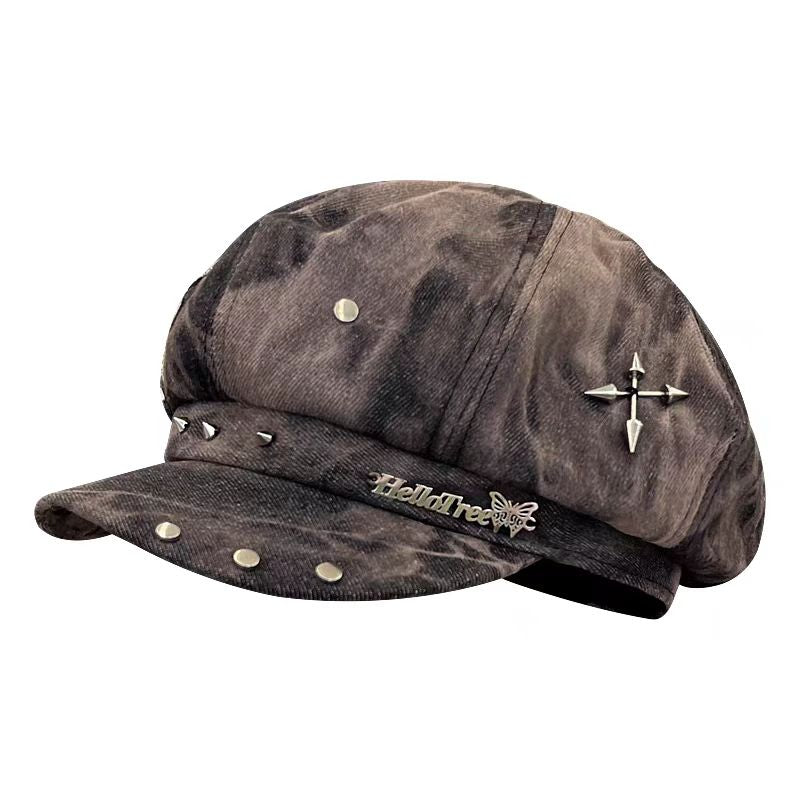Y2K star patch cap