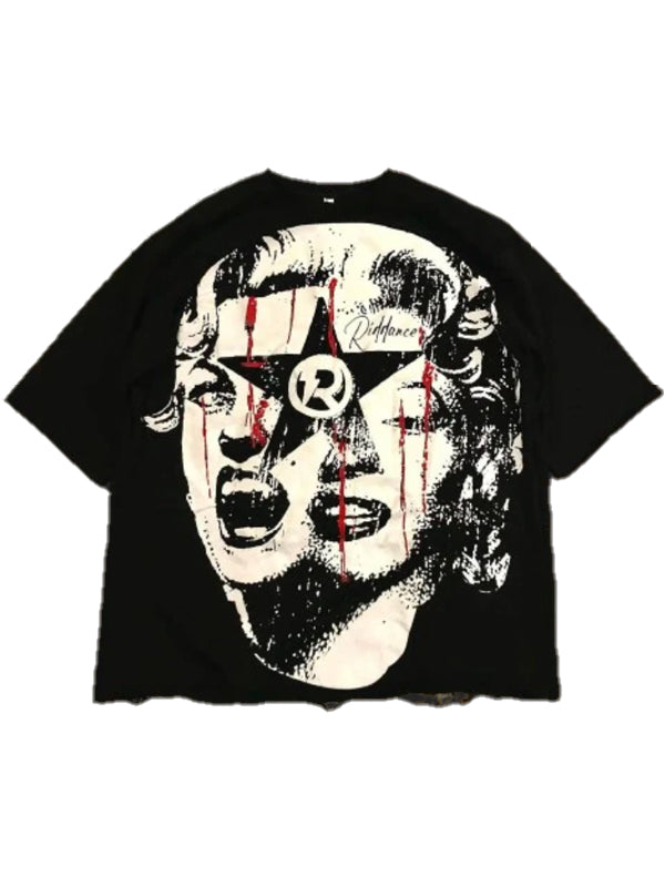 Street casual T-shirt【003】