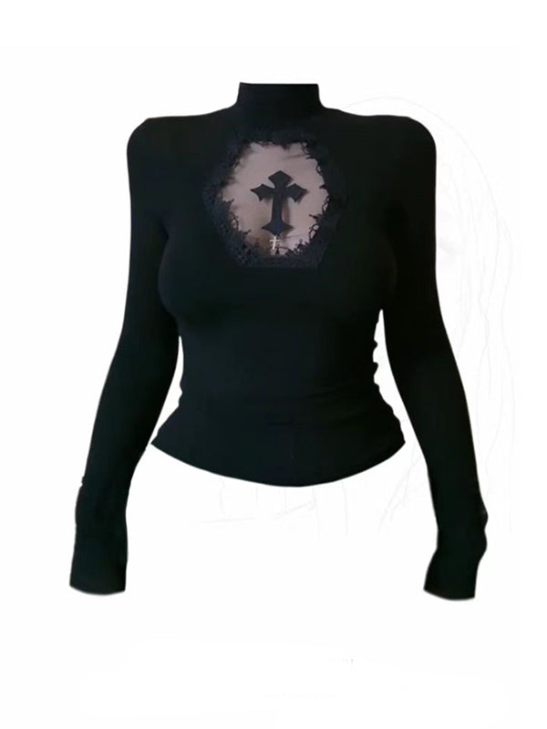 Gothic style retro top