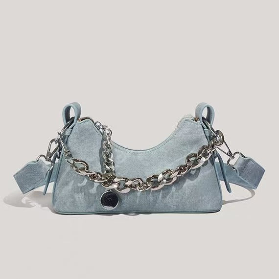 Y2K Punk Style chain Handbag