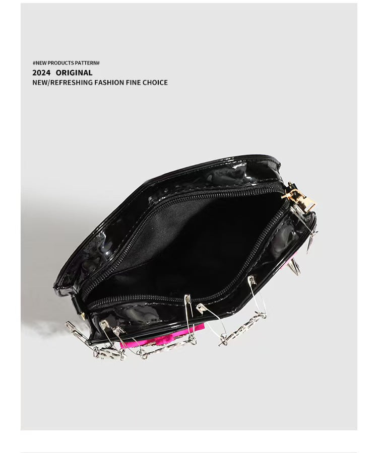 Y2K gothic style Cross messenger bag