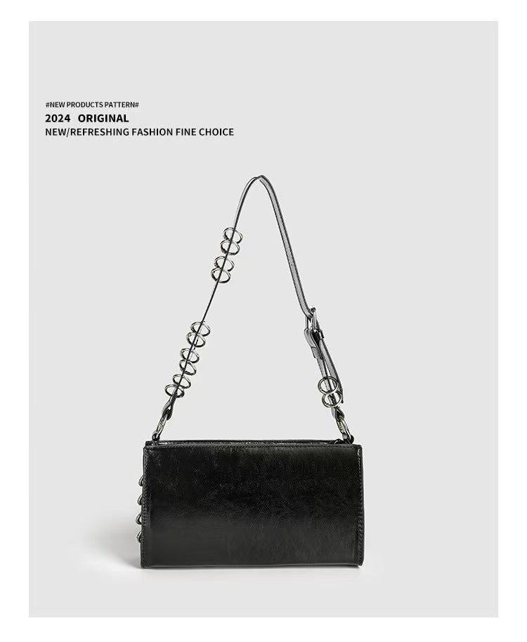 Y2K Punk Style ring Handbag