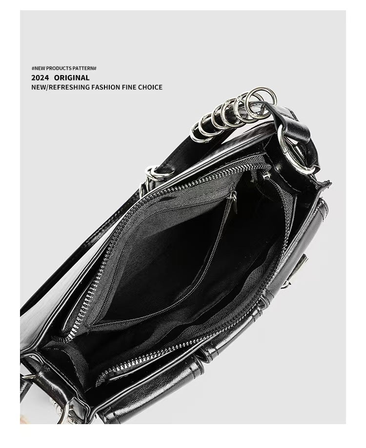 Y2K Punk Style ring Handbag