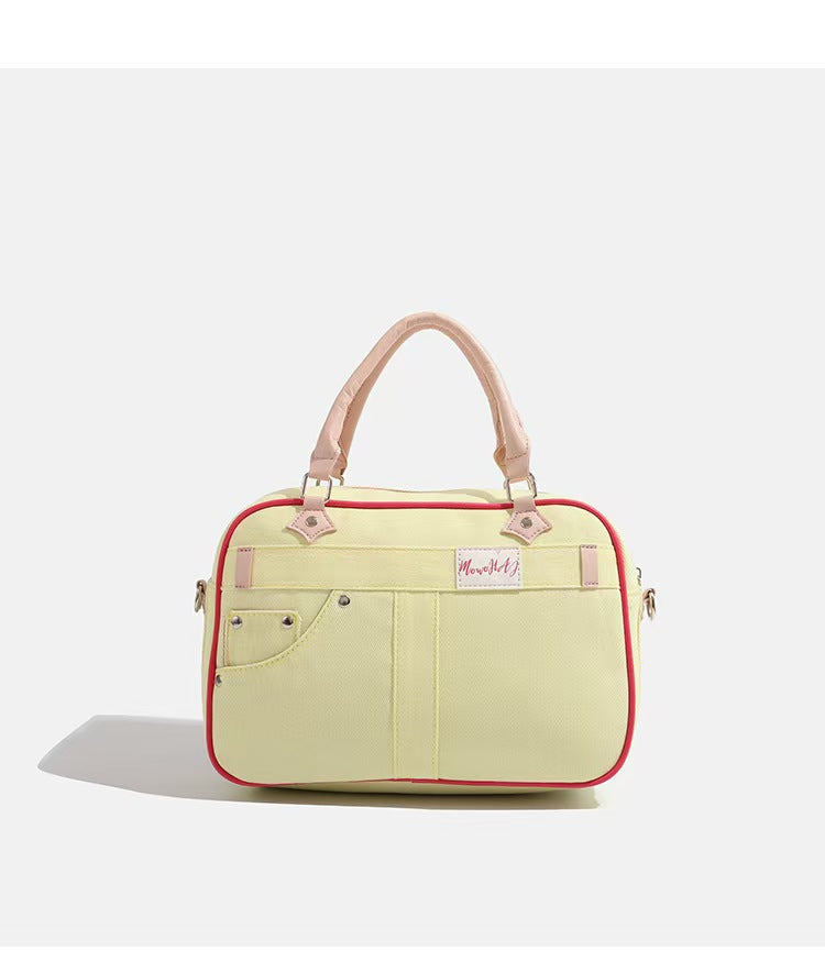 Y2K cartoon style messenger bag
