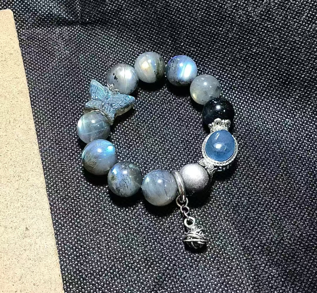 "Blue Butterfly" Crystal bracelet