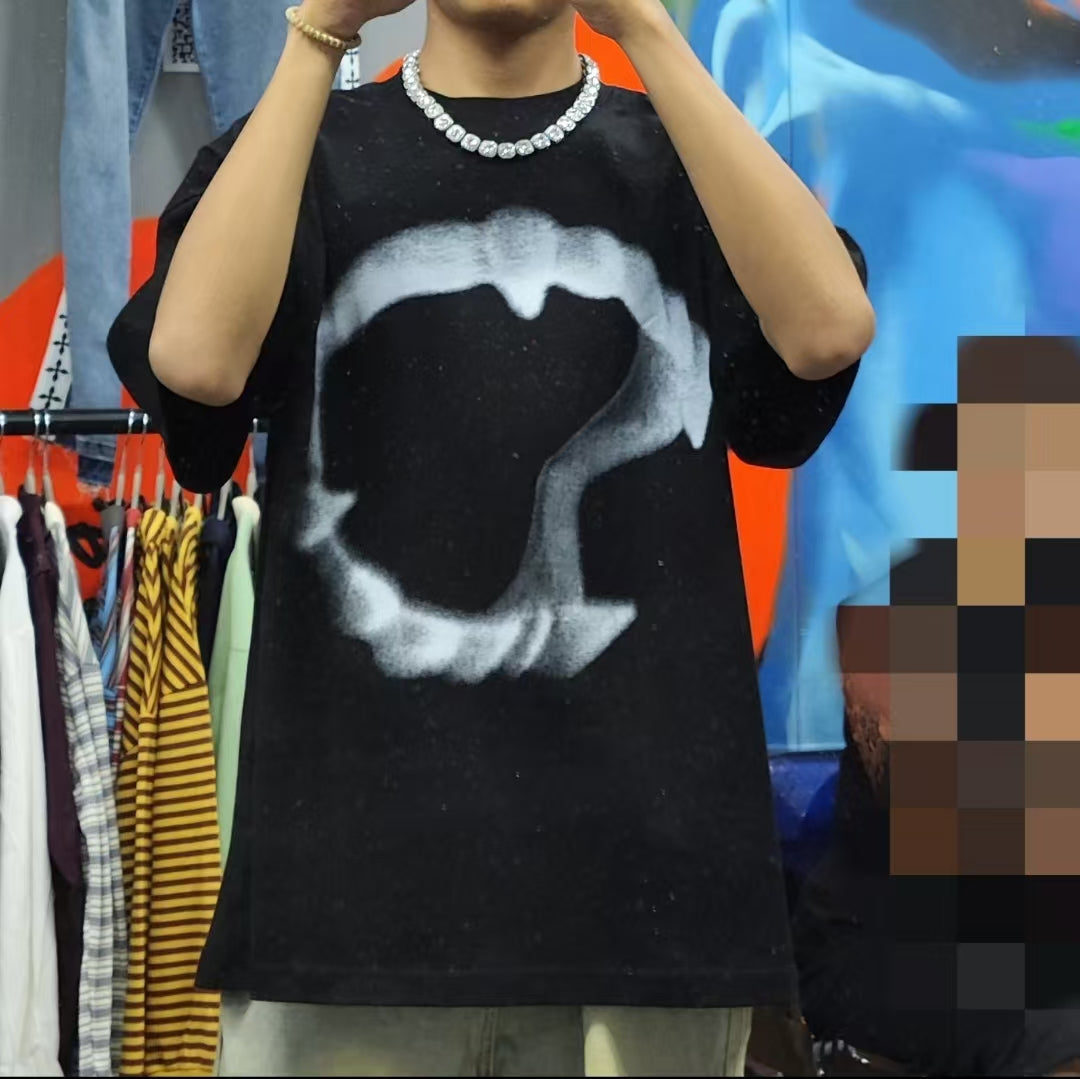 T-shirt décontracté de rue [008] 