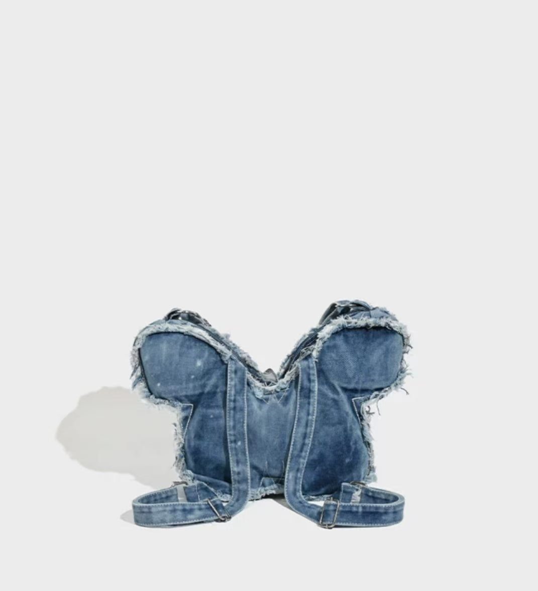 Y2K Butterfly tassel shoulder bag