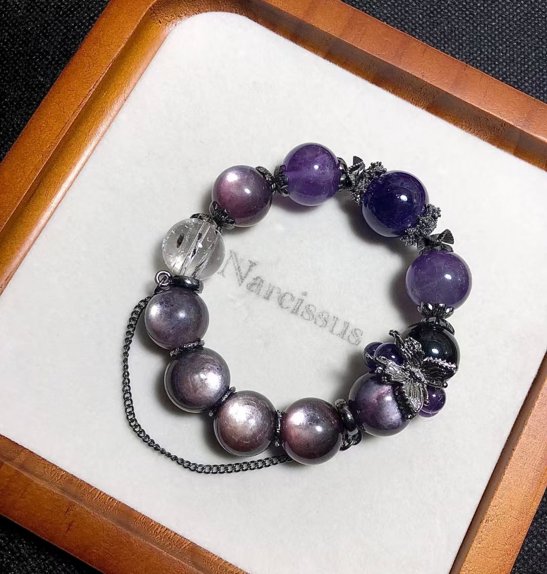 "Violetr" Crystal bracelet