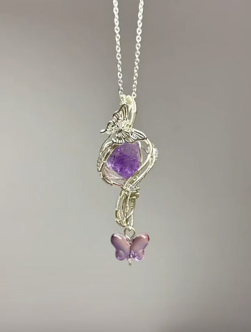 "Vortex" Crystal Pendant