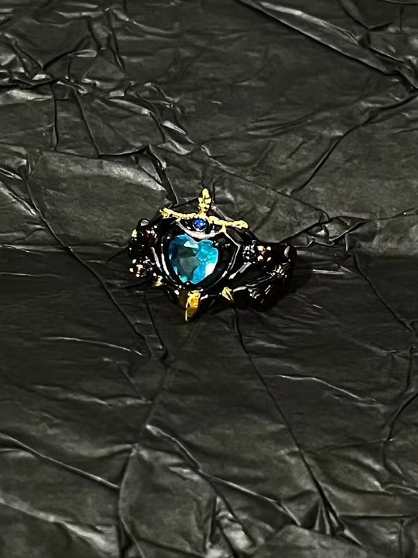Dream Crystal,Y2k jewelry,heart sword,cool rings for women