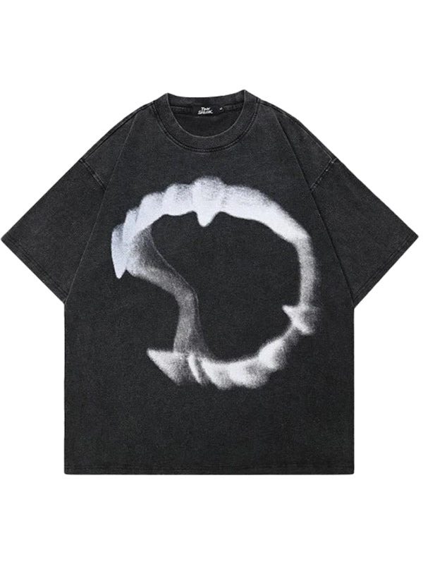 T-shirt décontracté de rue [008] 