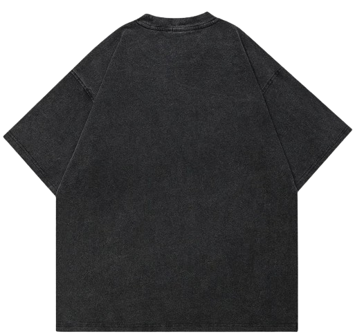 T-shirt décontracté de rue [008] 