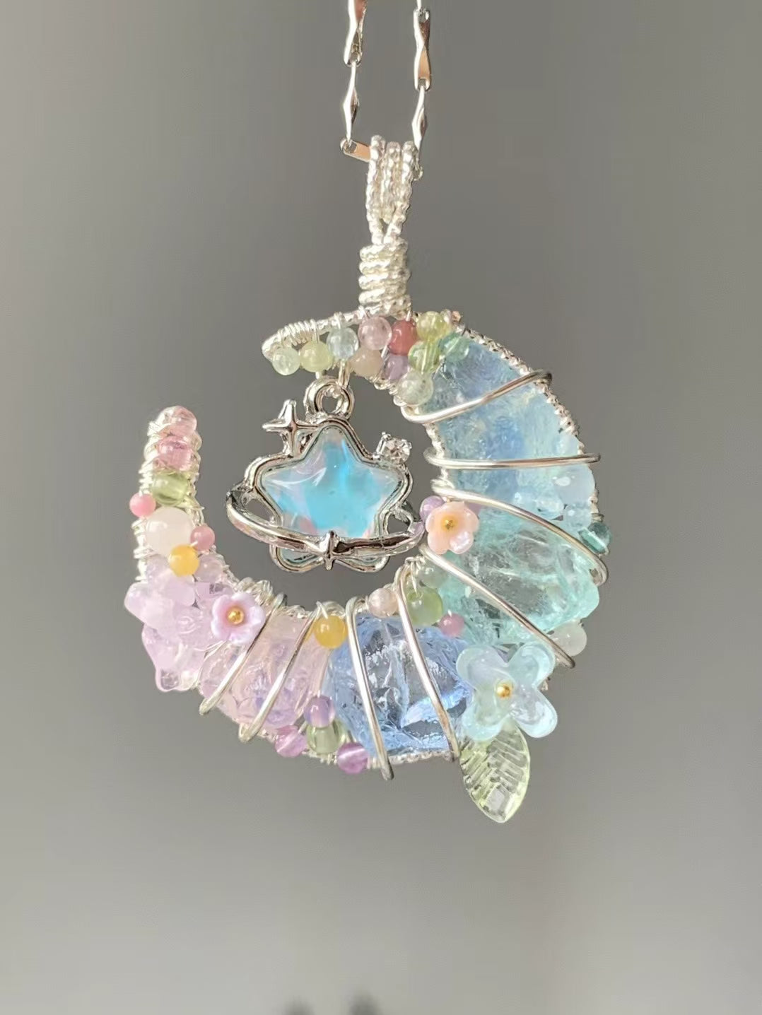 "Childhood" Crystal Pendant