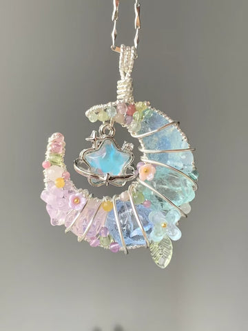 "Childhood" Crystal Pendant