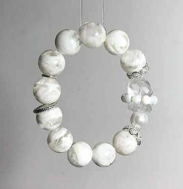 "Polar bear" Crystal bracelet